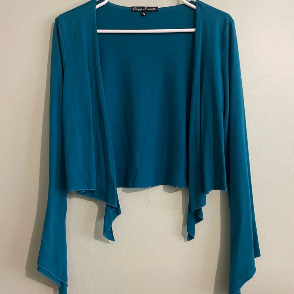 Simply Irresistible Teal Cardigan